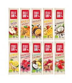 Pack of 10 Mulebar cereal & fruit bars