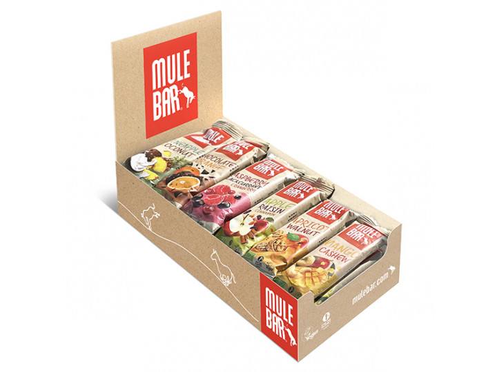 Mixed Box of 30 Mulebar bars