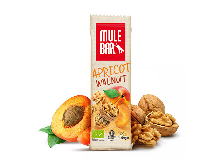 Mulebar Apricot and walnut bar packshot