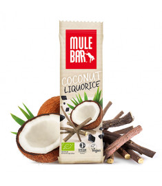 Liquorice coco Mulebar cereal bar packshot