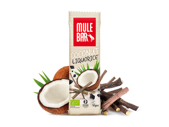Liquorice & coco Mulebar cereal bar