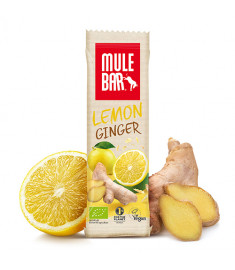 Lemon & ginger Mulebar cereal bar