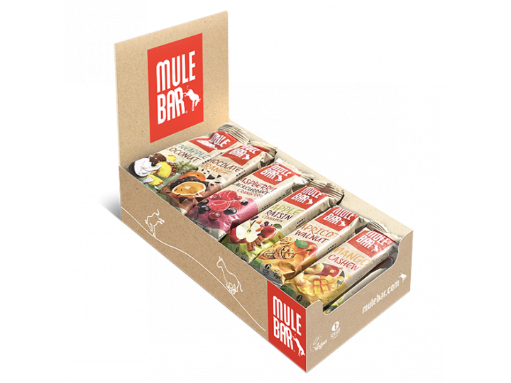 Mixed box of 30 bars Mulebar