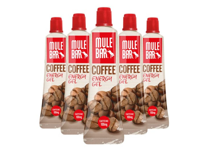 5 mulebar coffee energy gels
