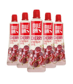 5 mulebar cherry energy gels
