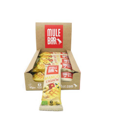 Box of 15 Mango & Cashew Mulebar energy bars