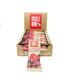 Box of 15 Red fruits Mulebar energy bars
