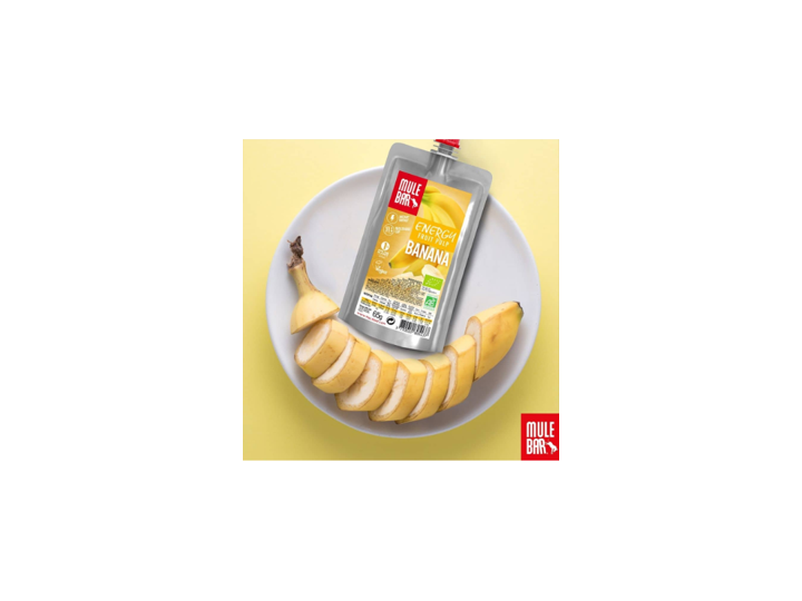 Organic Banana Mulebar fruit pulp